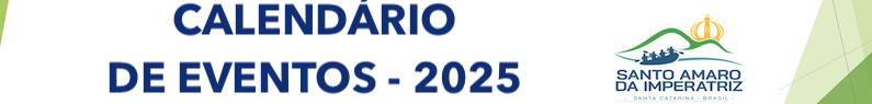Calendário Oficial de Eventos Calendário Oficial de Eventos